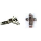 C1R6PD9-BARGR09/16 Salice Hinge Baseplate Combo 1mm to 4mm Overlay 