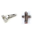 C276A99-BARGR09/16 Salice Hinge Baseplate Combo 18mm to 21mm Overlay 