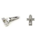 C276A99-BARGR69/16 Salice Hinge Baseplate Combo 12mm to 15mm Overlay 
