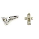 C276A99-BARGRC9/16 Salice Hinge Baseplate Combo 6mm to 9mm Overlay 