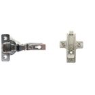 C2P4P99-BARGR29/16 Salice Hinge Baseplate Combo -1mm to 2mm Overlay 