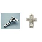 C2P6P99-BARGR29/16 Salice Hinge Baseplate Combo -1mm to 2mm Overlay 