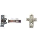 C2R6A99-BARGR29/16 Salice Hinge Baseplate Combo 16mm to 19mm Overlay 