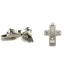 C2REP99-BARGR29/16 Salice Hinge Baseplate Combo -1mm to 4mm Overlay 