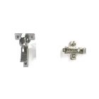 C2RFA99-BAVGE99F/16 Salice Hinge Baseplate Combo 9mm to 14mm Overlay 