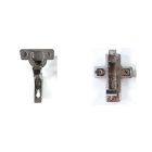 C2RPP99-BARGR09/16 Salice Hinge Baseplate Combo 1mm to 4mm Overlay 