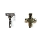 C2RPP99-BAVGL09F/16 Salice Hinge Baseplate Combo 1mm to 4mm Overlay 