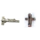 C2RSA99-BARGR09/16 Salice Hinge Baseplate Combo 18mm to 23mm Overlay 