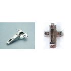 C7P6AD9-BARGR09/16 Salice Hinge Baseplate Combo 18mm to 21mm Overlay 