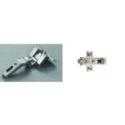 CMP3A99-BARGR99/16 Salice Hinge Baseplate Combo 9mm to 14mm Overlay 