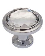 Polished Chrome 1-5/16" [33.00MM] Knob by Atlas - 343-CH