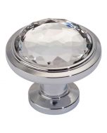 Polished Chrome 1-5/16" [33.00MM] Knob by Atlas - 343-CH