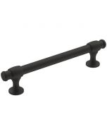 Matte Black 5-1/16" (128 mm) Bar Pull, Winsome by Amerock BP36767FB