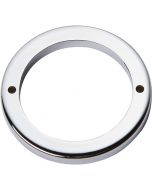 Polished Chrome 2-1/2" [63.50MM] Round Base by Atlas sold in Each - 390-CH