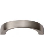 Brushed Nickel 1" [25.40MM] Curved Pull by Atlas sold in Each - 397-BN
