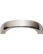 Polished Nickel 1" [25.40MM] Curved Pull by Atlas sold in Each - 397-PN