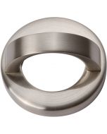 Brushed Nickel 1-7/16" [36.51MM] Round Base and Pull by Atlas sold in Each - 404-BN