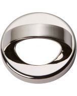 Polished Nickel 1-7/16" [36.51MM] Round Base and Pull by Atlas sold in Each - 404-PN