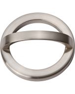 Brushed Nickel 2-1/2" [63.50MM] Round Base and Pull by Atlas sold in Each - 406-BN