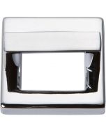 Polished Chrome 1-7/16" [36.51MM] Square Base and Pull by Atlas sold in Each - 408-CH