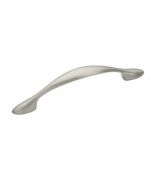 Satin Nickel 3-25/32" [96.00MM] Foot Pull by Amerock sold in Each - 52995-G10