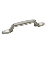 Satin Nickel 3" [76.20MM] Foot Pull by Amerock sold in Each - 53007-G10