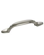 Satin Nickel 3" [76.20MM] Foot Pull by Amerock sold in Each - 53008-G10