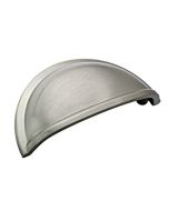 Satin Nickel 3" [76.20MM] Cup Pull by Amerock sold in Each - 53010-G10