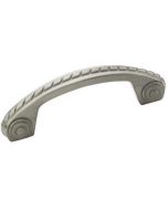 Satin Nickel 3" [76.20MM] Bow Pull by Amerock sold in Each - 53470-G10