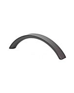 Matte Black 96mm Flat Arch Pull, Contemporary Advantage Four by Berenson - 9397-1055-P