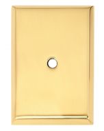 Polished Brass 2-1/4" [57.15MM] Backplate for Knobs by Alno - A610-38-PB