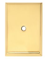 Polished Brass 2-5/8" [67.00MM] Backplate for Knobs by Alno - A610-45-PB