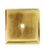Polished Antique 1-1/4" [32.00MM] Backplate for Knobs by Alno - A611-14-PA