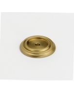 Satin Brass 1-1/4" [32.00MM] Backplate for Knobs by Alno - A616-14-SB