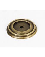 Antique English Matte 1-1/2" [38.00MM] Backplate for Knobs by Alno - A616-38-AEM