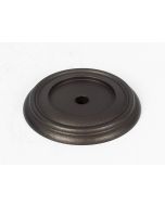 Chocolate Bronze 1-1/2" [38.00MM] Backplate for Knobs by Alno - A616-38-CHBRZ
