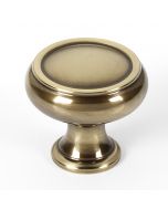 Polished Antique 1-1/4" [32.00MM] Knob by Alno - A626-14-PA