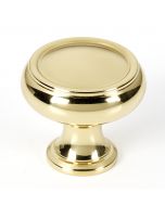 Polished Brass 1-1/4" [32.00MM] Knob by Alno - A626-14-PB