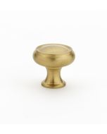 Satin Brass 1-1/4" [32.00MM] Knob by Alno - A626-14-SB