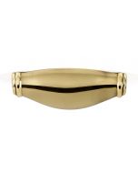 Polished Antique 3" [76.20MM] Cup Pull by Alno - A626-3-PA