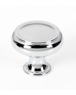 Polished Chrome 1-1/2" [38.00MM] Knob by Alno - A626-38-PC