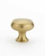 Satin Brass 1-1/2" [38.00MM] Knob by Alno - A626-38-SB