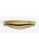Polished Antique 4" [101.60MM] Cup Pull by Alno - A626-4-PA