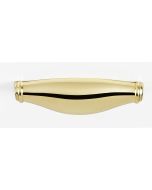 Polished Brass 4" [101.60MM] Cup Pull by Alno - A626-4-PB