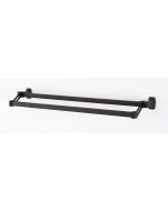 Chocolate Bronze 26-1/4" [666.75MM] Double Towel Bar by Alno - A6525-25-CHBRZ