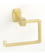 Polished Brass 3-7/16" [87.30MM] Single Post Tissue Holder by Alno - A6566-PB