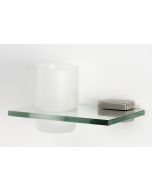 Polished Nickel 6-11/16" [170.00MM] Tumbler with Holder by Alno - A6570-PN