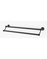 Chocolate Bronze 26" [660.40MM] Double Towel Bar by Alno - A6625-24-CHBRZ