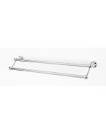 Polished Chrome 26" [660.40MM] Double Towel Bar by Alno - A6625-24-PC