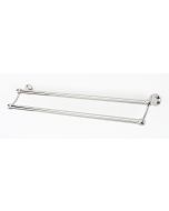 Polished Nickel 26" [660.40MM] Double Towel Bar by Alno - A6625-24-PN